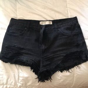 Abercrombie & Fitch High Rise Shorts